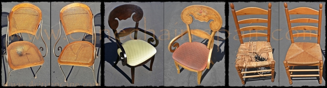 Cane Chair Caning Repair Serving Orange County & Beyond! Furniture  Refinishing, Repair, Upholstery, Wicker, Rattan & Rush Chair Repair/Weaving,  Lathe Spindle Work - Cane Chair Caning Repair & Full Service Furniture  Restoration