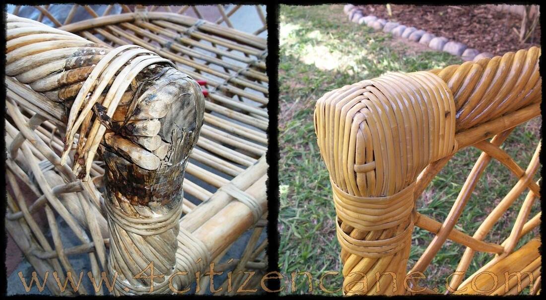 Restoring rattan deals